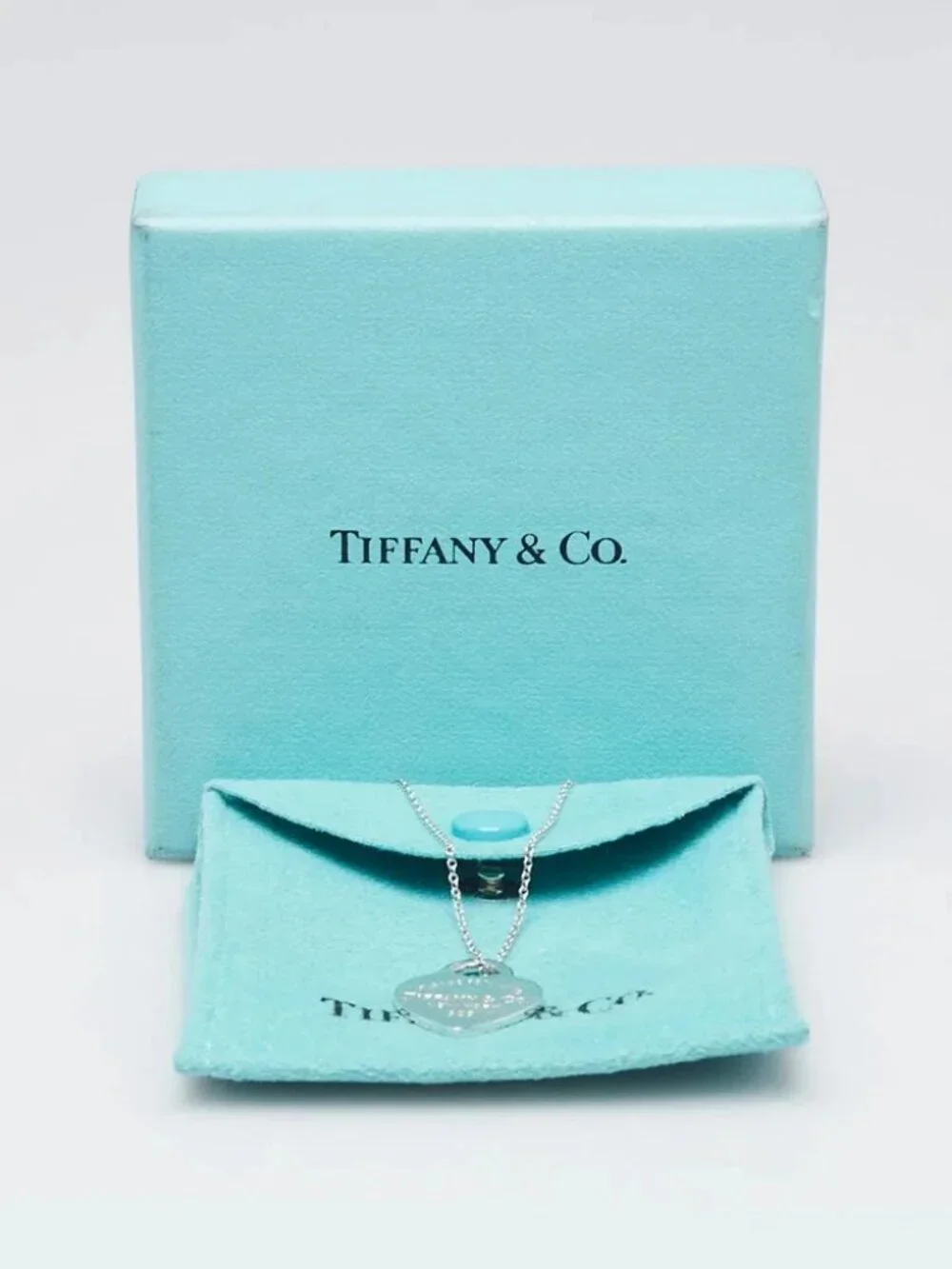 Tiffany & Co. Sterling Silver Return To Tiffany Heart Tag Pendant Necklace - Picture 7 of 7